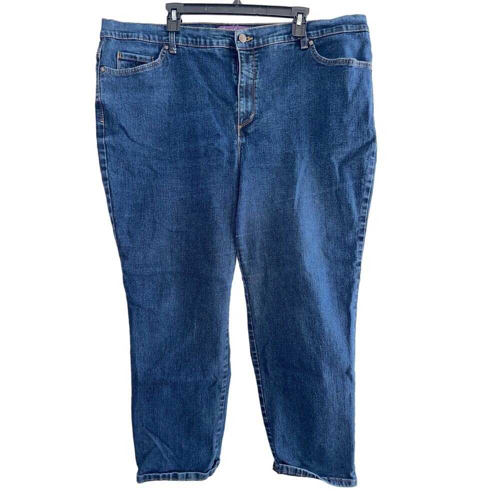 Gloria Vanderbilt Plus Size 20W Ankle Skinny Jeans Basic Jeans Stretch